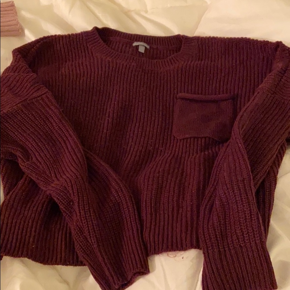 Cropped sweater